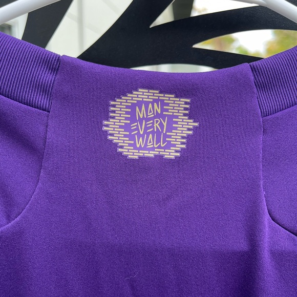Orlando City SC adidas Women's The Wall Kit Jersey Purple XL - Picture 4 of 5